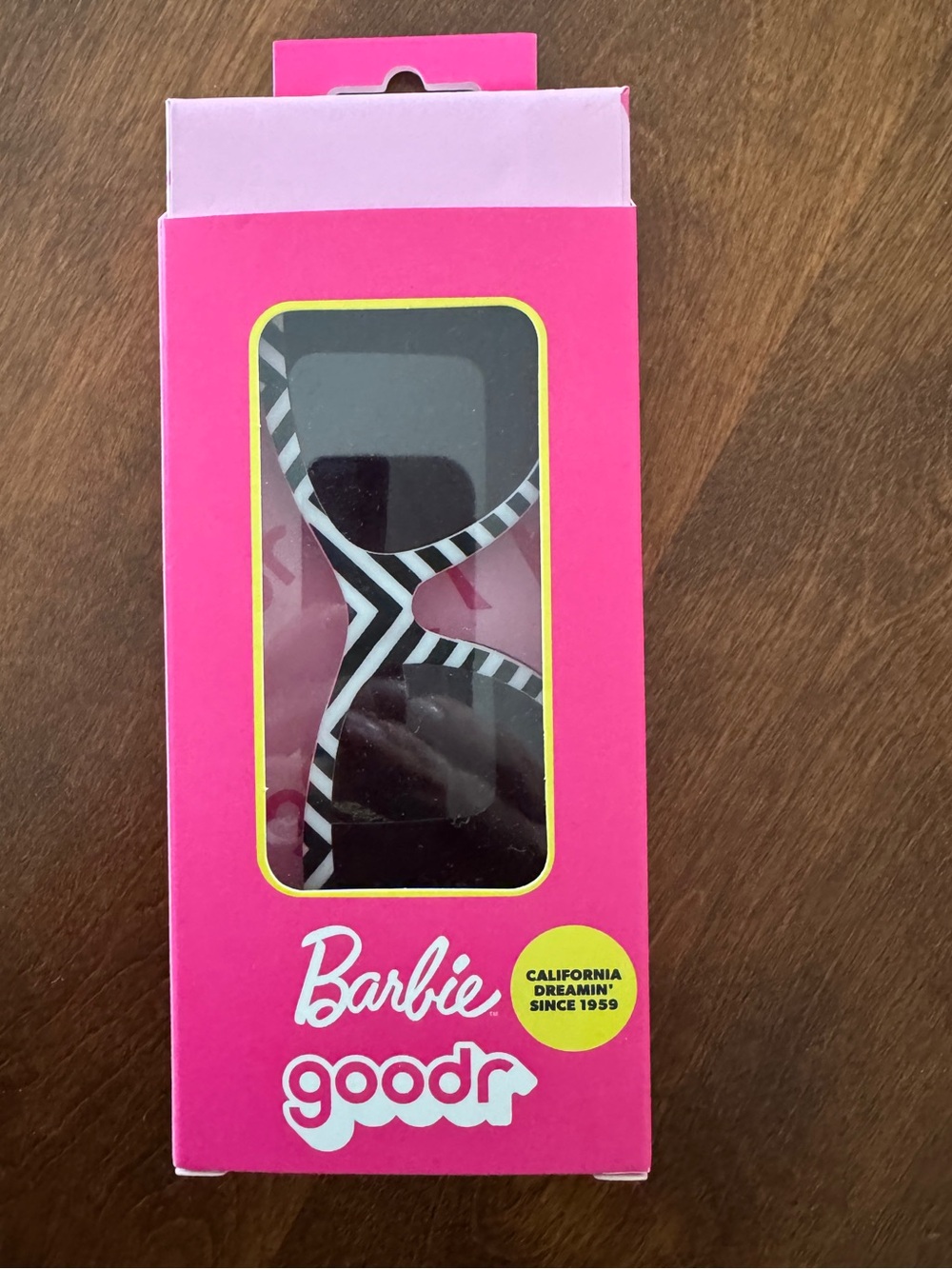 Mattel Barbie Goodr Zebra Stripe Sunglasses NWT